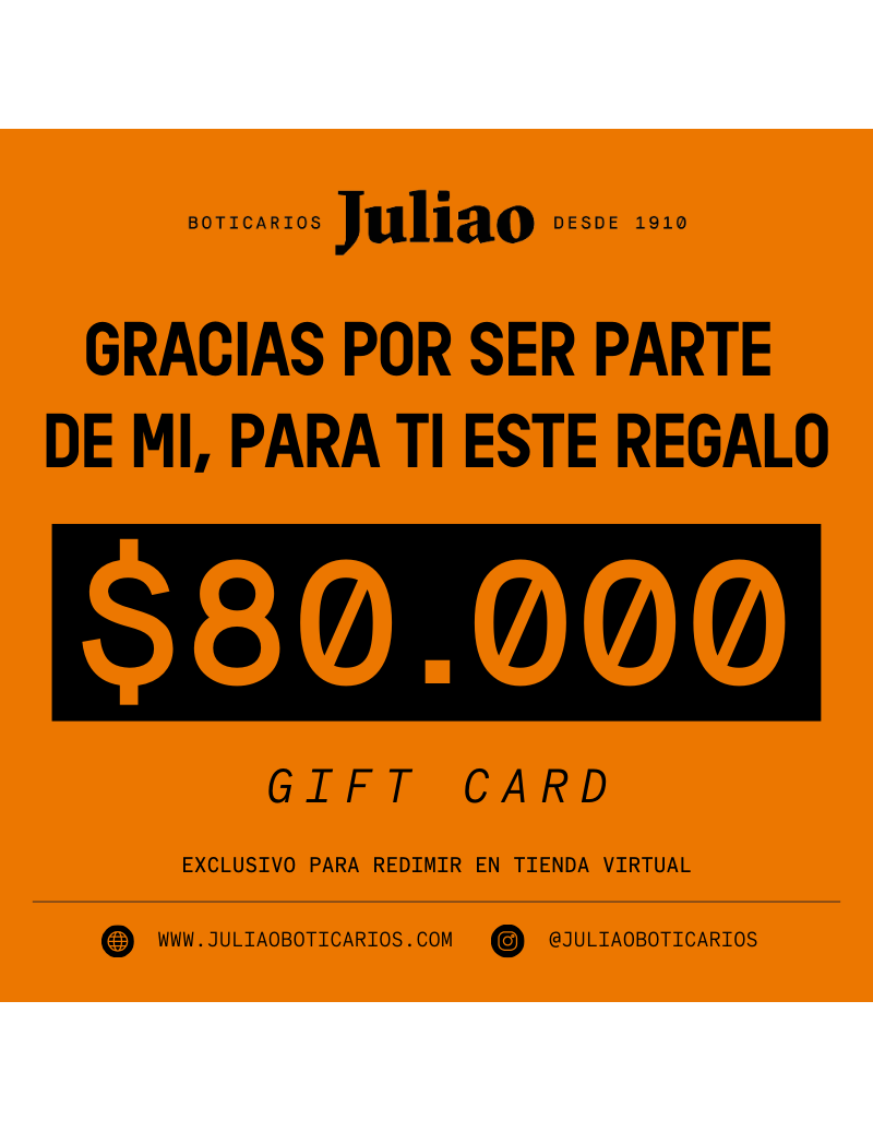 Gift Card $80.000