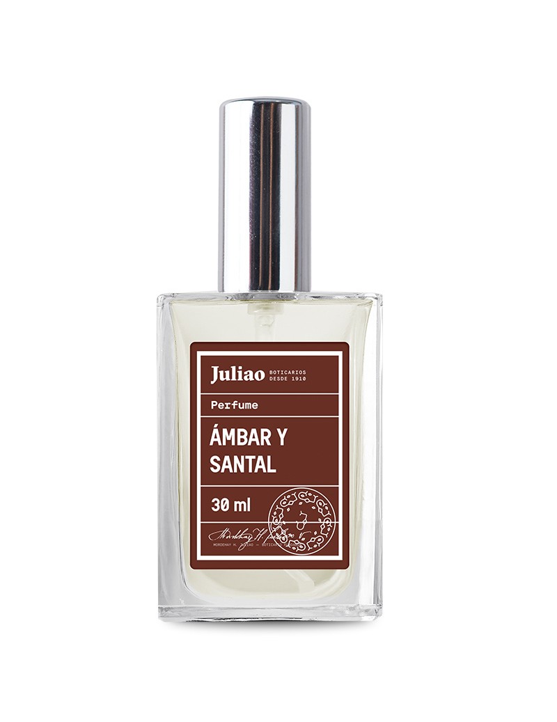 PERFUME AMBAR Y SANTAL 30ml