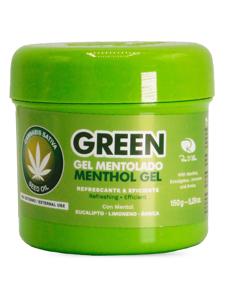 Gel Mentolado Green 150G