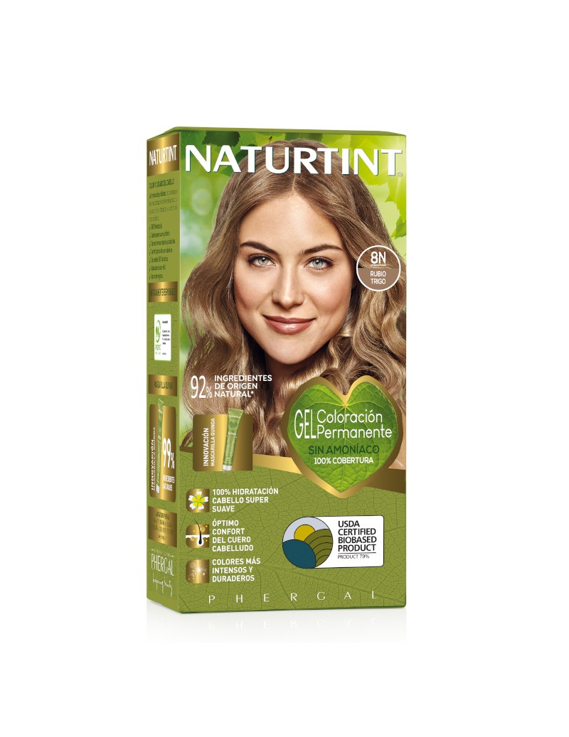 Coloración Rubio Trigo 8N...