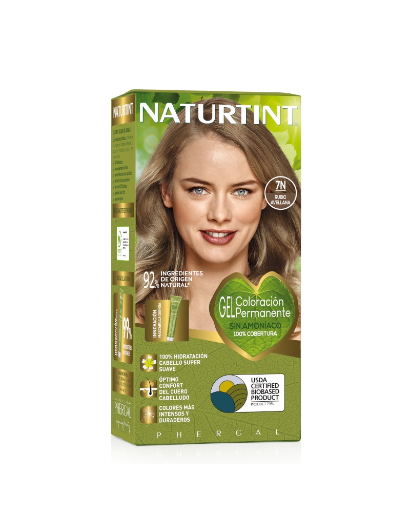Coloración Rubio Avellana...