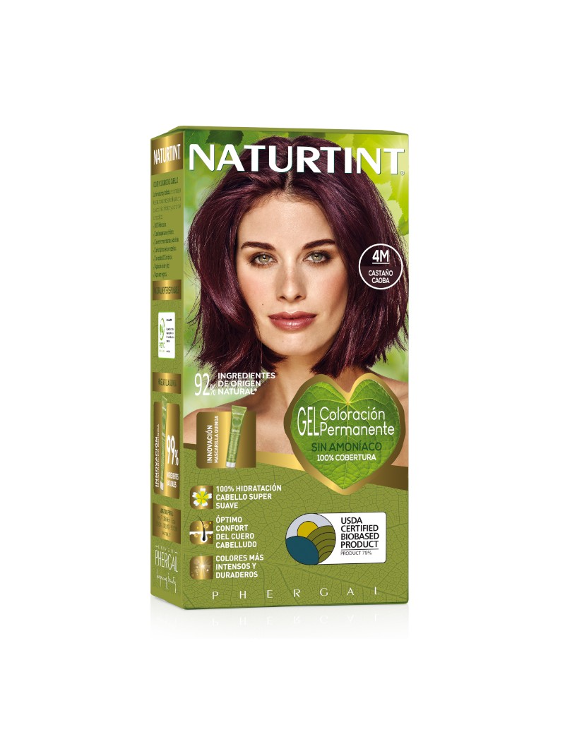 Coloración Castaño Caoba 4M...
